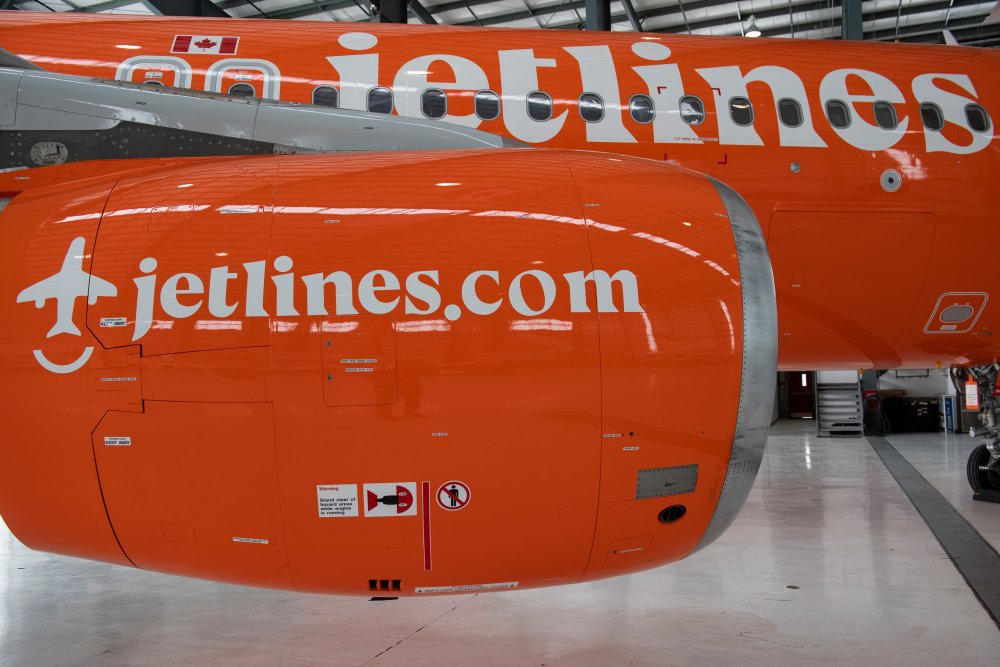 Canada Jetlines aircraft