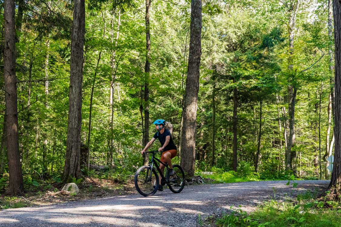 Cycling in Quebec's Eastern Townships