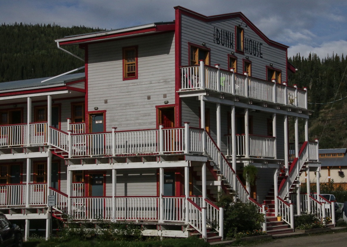 Typical architecture in Dawson City, Yukon