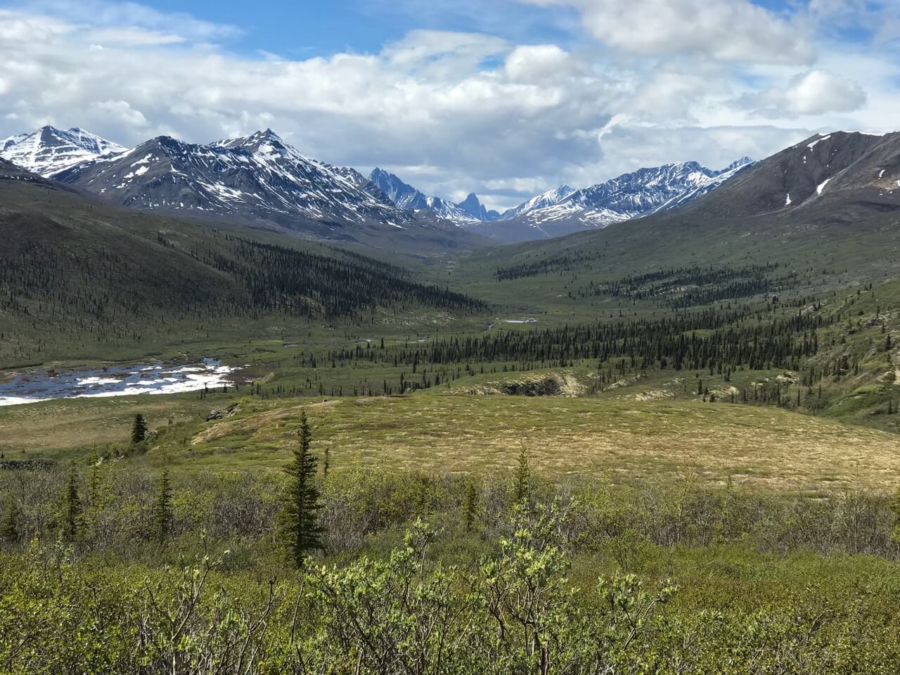 Driving to the Arctic Circle via The Inuvik to Tuktoyaktuk Highway (and