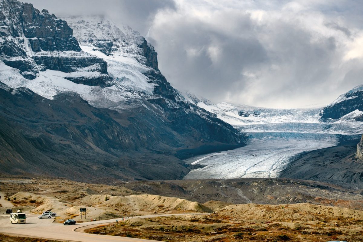 Athabasca Glacier, Columbia Icefield, Jasper National Park.